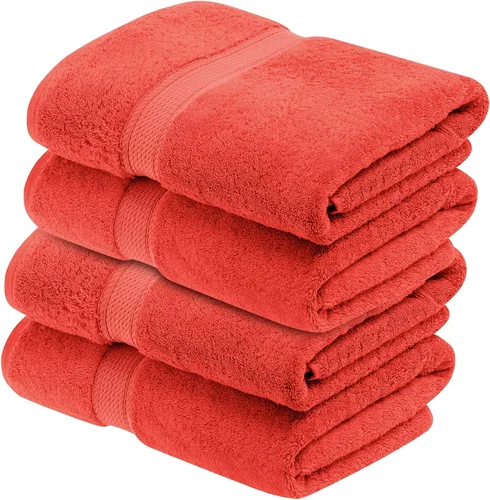 Vista 105 de BNM Toallas de Algodón Egipcio de Peso Pesado, Ideales para Baño, Ducha, Spa, Hotel, 800 GSM, Toallas Faciales/de Aseo, Toallas de Mano, Toallas