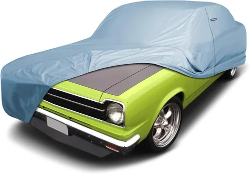 Vista 20 de iCarCover Funda de automóvil personalizada de alta calidad para AMC Ambassador 1965-1973, resistente, impermeable, para todo tipo de clima, lluvia
