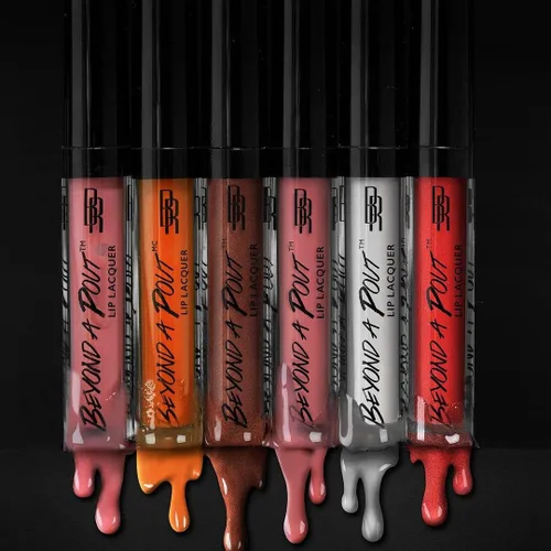 Vista 7 de Black Radiance Beyond A Pout Lip Lacquer Lip Gloss, Cajun Spice