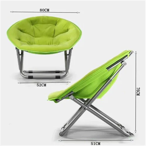 Vista 2 de Dormitorio individual sala de estar sofá perezoso mini minimalista plegable pequeño apartamento adulto casa sostener silla de tela