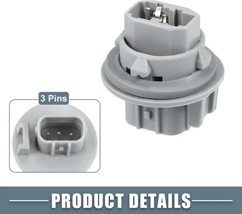 Vista 4 de Señal de giro 33302S5AA01 bombilla para Acura RDX 2007-2015 plástico gris