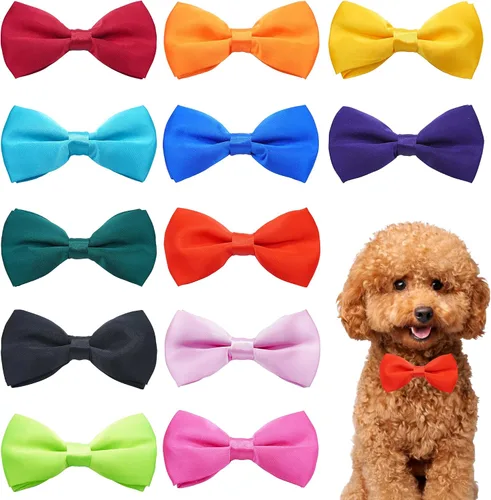 Vista 8 de PET SHOW Paquete de 8 pajaritas a cuadros para perros pequeños