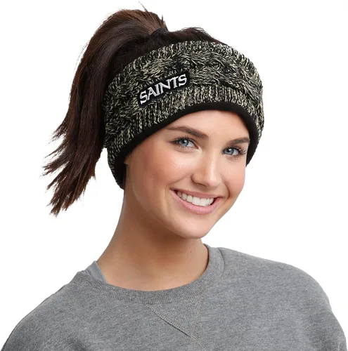 Vista 24 de FOCO Diadema de moda para mujer con logotipo de equipo de la NFL Gradiente impreso.