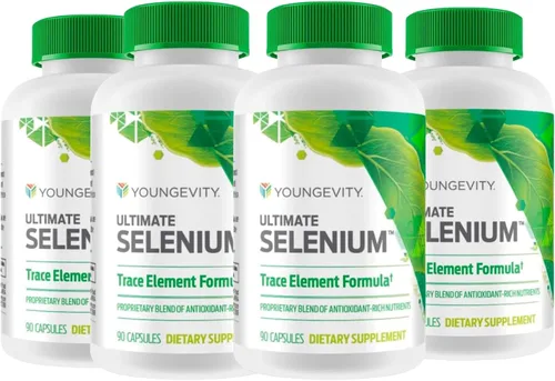 Vista 11 de Youngevity Ultimate Selenium Trace Element Formula - 90 cápsulas Selenio 100 MCG + otras vitaminas y minerales esenciales (paquete de 1)