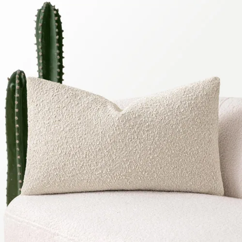 Vista 11 de MIULEE Funda de almohada texturizada con diseño de boucle, color azul aguamarina, funda de almohada lumbar sólida, decorativa de primavera, suave