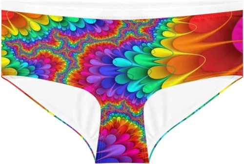 Vista 3 de YEXIATODO Paquete de ropa interior 100% algodón para mujer, ropa interior agradable al tacto para niñas