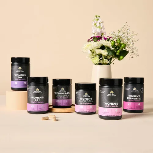 Vista 8 de Ancient Nutrition Multivitamínico para hombres, Multi Men's 40+ suplemento vitamínico una vez al día, magnesio, vitamina A, B metilada y K2, apoya