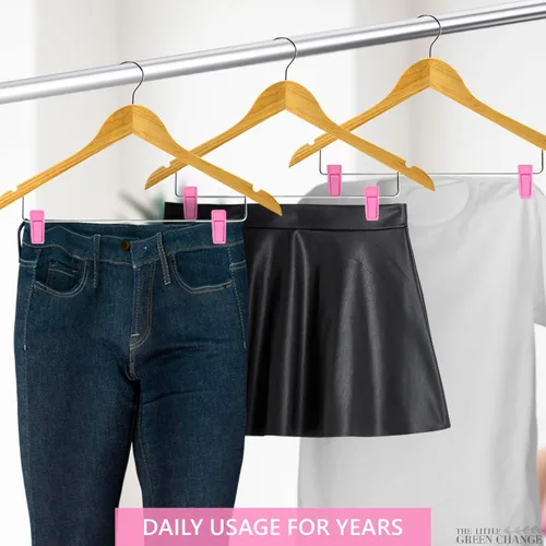 Vista 3 de Conjunto de 20 ganchos de dedo Slim-Line (Color Rosa).
