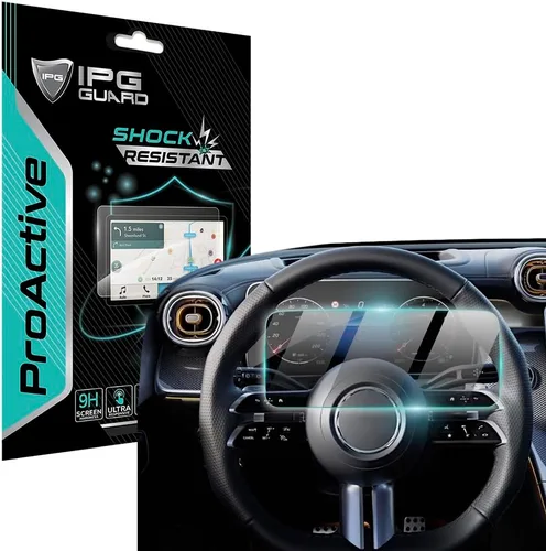 Vista 8 de IPG Para MERCEDES BENZ Command Touchpad Controller Protector de hidrogel Invisible Ultra HD Película transparente anti arañazos
