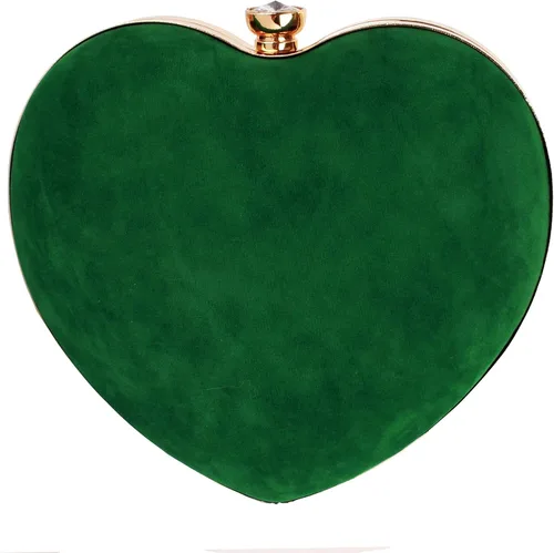Vista 15 de Goclothod Bolso de mano en forma de corazón para mujer, bolso de hombro de terciopelo, bolsos de noche Negro