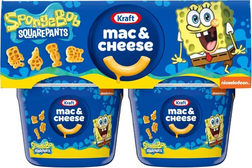 Vista 11 de Kraft - Tazas de macarrones y queso fáciles de microondas con formas de pasta Nickelodeon Paw Patrol (paquete de 4 unidades, tazas de 1.9 onzas)