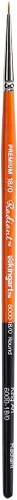 Vista 16 de KINGART Premium Radiant 6000-0 Round Series - Cepillo para artista, pelo sintético Taklon, mango corto, para pintura acrílica, óleo y acuarela
