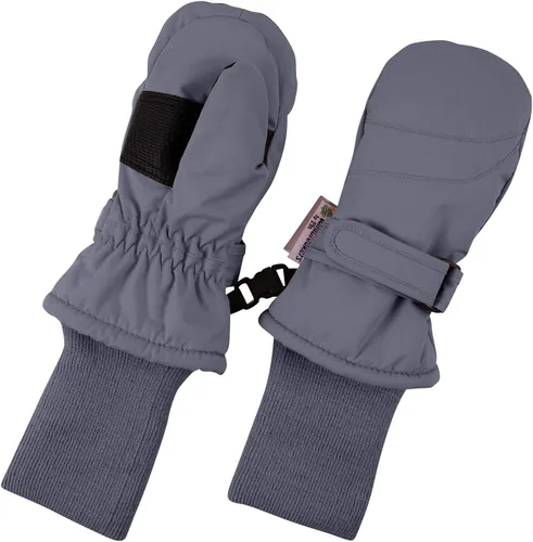 Vista 28 de Zelda Matilda - Mitones impermeables de invierno para niños pequeños y bebés, aislación de 3M Thinsulate 100G Negro