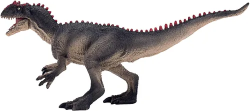 Vista 2 de MOJO - Allosaurus Función de mandíbula móvil Figura de juguete pintada a mano Colección de vida prehistórica Fiel a la vida y altamente