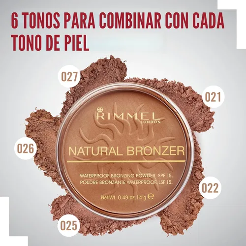 Vista 2 de Rimmel London - Bronceador natural.