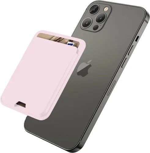 Vista 21 de Cartera magnética iLodn compatible con MagSafe para iPhone 17 16 15 14 13 12 Pro Max Air Plus, tarjetero Mag 3 Safe adhesivo para accesorios