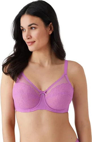 Vista 16 de Wacoal Brasier con aros retro chic para mujer, 855186 Albaricoque (Apricot Blush)