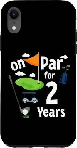 Vista 8 de Funda para iPhone 15 On Par 2nd Birthday Golf Player Theme 2 Year Old B-Day
