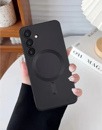 Vista 46 de Funda magnética para Samsung Galaxy S20 FE, funda para teléfono Samsung Galaxy S20 FE de silicona suave con protección de cámara, ajuste delgado