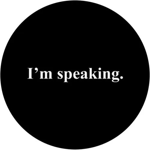 Vista 3 de I'm Speaking Biden Harris Debate 2020 PopSockets PopGrip: Agarre intercambiable para teléfonos y tabletas