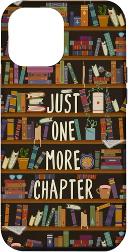 Vista 7 de Funda para iPhone 11 Pro Max Just One More Chapter Book Reading Lover Bookworm Book Nerd