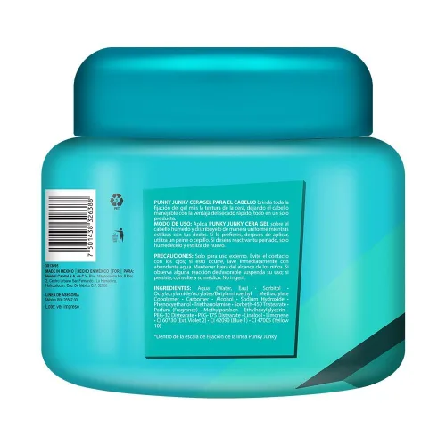 Vista 3 de Punky Junky Cera Gel Fx Brillante Cera de Gel 9.52oz