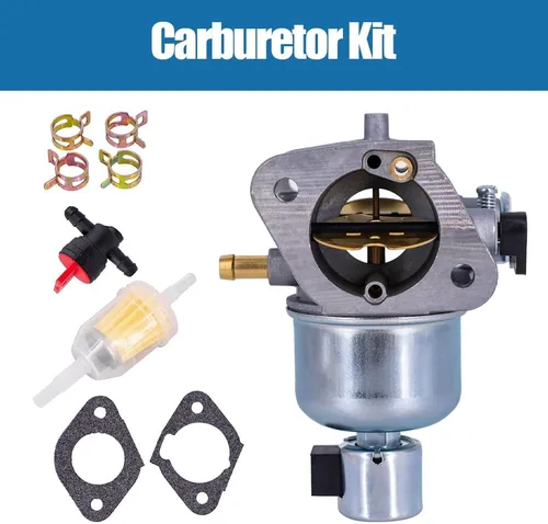 Vista 4 de Kit de carburador para Kawasaki FR651V FS651V FR691V FS691V 23 HP Gravely ZT 42 XL Motores 15004-0828 15004-7062 15004-0986 Carb con juntas