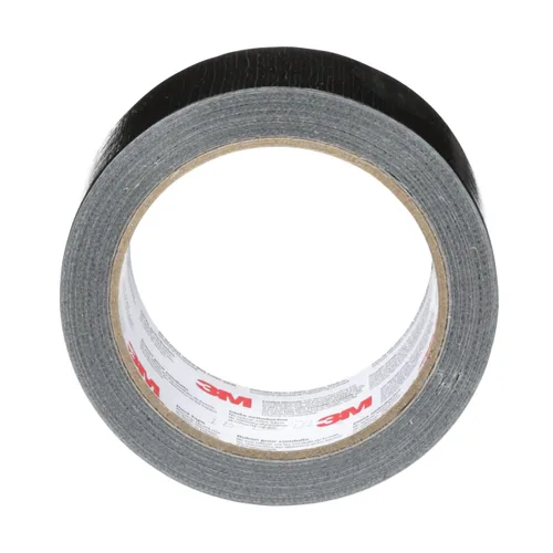 Vista 7 de 20 yardas de cinta adhesiva negra 1020-BLK-A