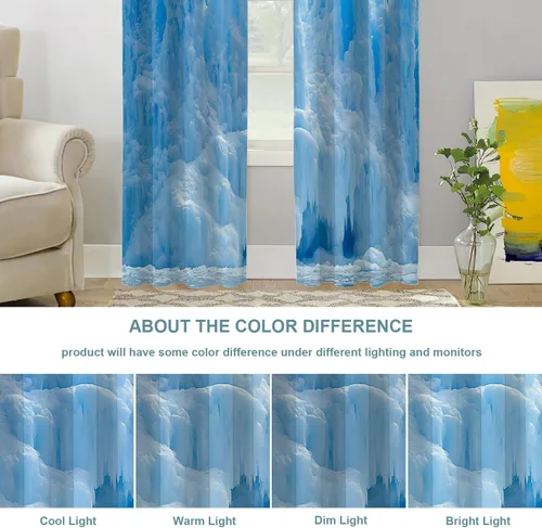 Vista 481 de Shrahala Orange Autumn Autumn Blackout Curtain Tiers, Fall Kitchen Valance Light Blocking Tier Drapes with Rod Pocket, 2 Pack 26 X 24 in