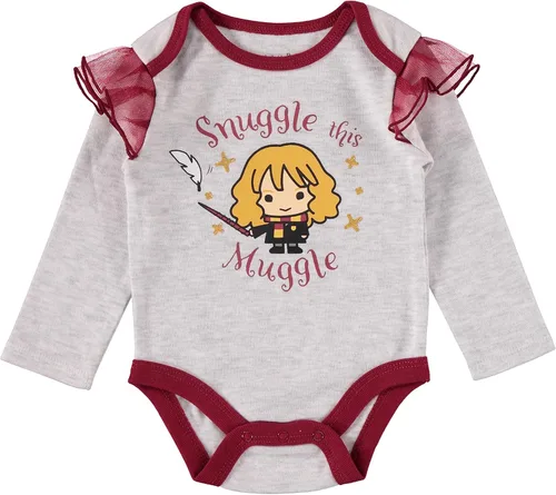 Vista 12 de Harry Potter Ropa para bebé niña con una pieza y leggings o diadema, traje de bebé, conjunto de regalo para bebé