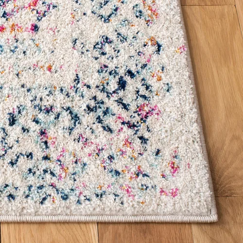 Vista 39 de Safavieh - Alfombra decorativa de la colección Tulum, modelo TUL264F, estilo marroquí, bohemio y desgastado, no suelta pelusa, para sala, vestíbulo