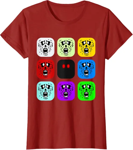 Vista 44 de Camiseta Zombie Rush Zombies Negro