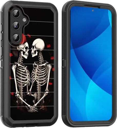Vista 26 de Funda para Galaxy A15 5G, cuerpo completo, protección contra caídas, a prueba de polvo, resistente de 3 capas, militar, resistente, duradera