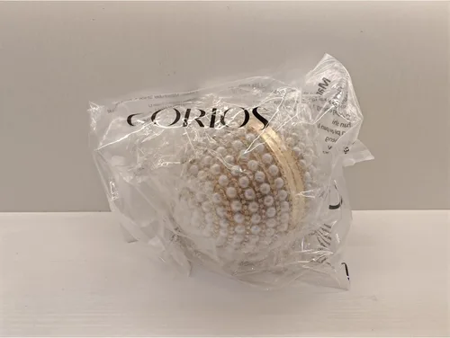 Vista 8 de Bolso de mano redondo de cristal para mujer, bolso de noche con diamantes de imitación, lentejuelas brillantes, bolso de hombro con purpurina, bolso