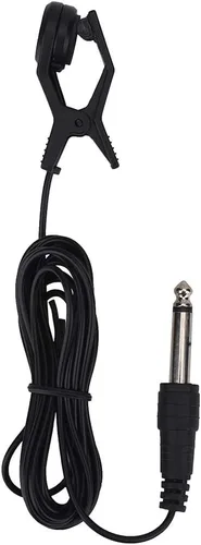 Vista 5 de Pastilla universal portátil, micrófono de recogida vocal con clip para instrumentos