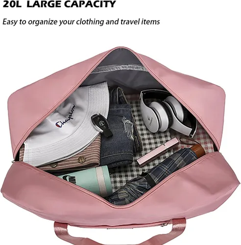 Vista 3 de IMCUZUR Bolsa de viaje para Spirit Airlines, bolsa de artículos personales de 18 x 14 x 8 pulgadas, Frontier Airlines bolsa de equipaje de mano