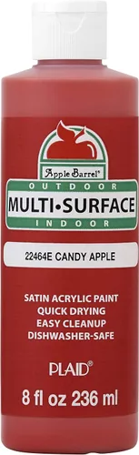 Vista 12 de Apple Barrel Pintura multisuperficie en varios colores (8 onzas), color negro