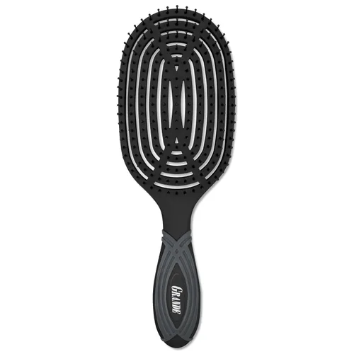 Vista 17 de NuWay® DoubleC PRO® - Cepillo patentado para el cuidado del cuero cabelludo, diseño de doble curva para masaje del cuero cabelludo, estilo Azul