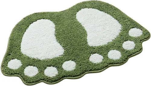 Vista 23 de MIFXIN Alfombra de baño con pies grandes, antideslizante, suave, absorbente, alfombra de área (rosa, 16 x 24 pulgadas)