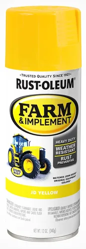Vista 74 de Rust-Oleum Farm & Implement 280176 - Pintura esmaltada, galón, naranja (Allis Chalmers Orange)