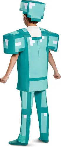 Vista 6 de Disfraz de Halloween de Minecraft Armor Deluxe para niños