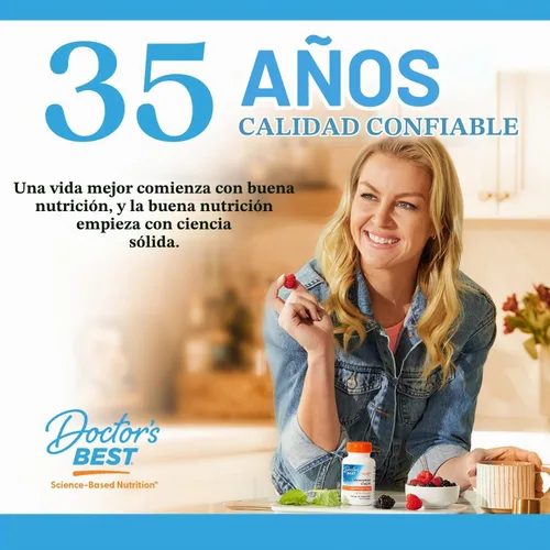 Vista 7 de Niacina Doctor's Best (liberación prolongada) (0,018 oz), DRB-00242, 1, 1 para hombres y mujeres, minimiza el enrojecimiento de la piel, niacina