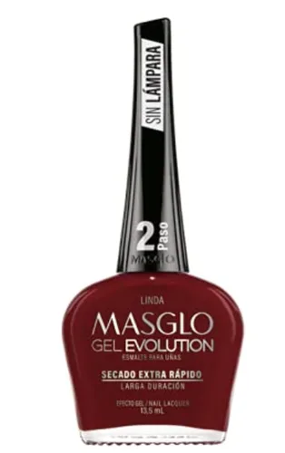 Vista 10 de MASGLO GEL EVOLUTION - Esmalte de uñas efecto gel, no requiere lámpara UV/Led, duración hasta 12 días, 1 pieza de color Gel sin necesidad de lampara