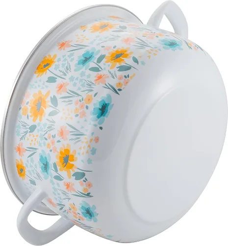 Vista 5 de Prep•N•Cook by McSunley - Horno holandés esmaltado de porcelana de 6 cuartos