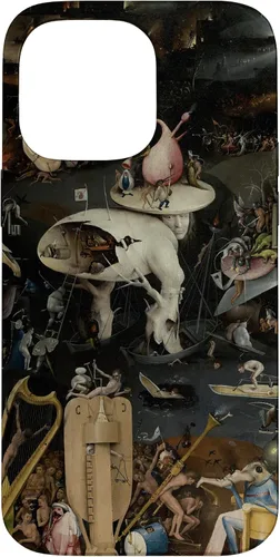 Vista 21 de Carcasa para iPhone 13 Pro Max El jardín de las delicias terrenales Hieronymus Bosch