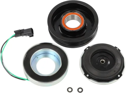 Vista 60 de ECCPP Embrague del compresor del A/C para Fiat 500X 2.4L 2016-2018 para Jeep Renegade 2.4L 2015-2021 AC Clutch