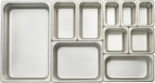 Vista 2 de Winco Bandeja de vapor antiatascos, tamaño completo x 6 pulgadas