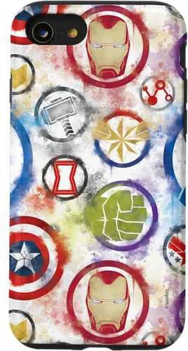 Vista 18 de Marvel Avengers Super Hero Icons - Carcasa para iPhone 17