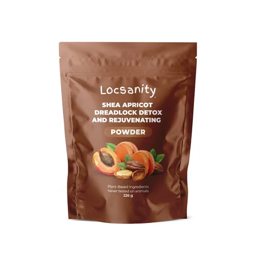 Vista 11 de Locsanity Detox para el cuero cabelludo de rastas - Polvo de limpieza profunda para rastas, acondicionador limpiador - Limpiador natural