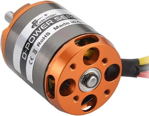 Vista 4 de FLASH HOBBY Motor sin escobillas D3548 790KV Outrunner Motor para Mini Multicopters RC Avión Helicóptero Avión de ala fija